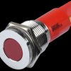 Q16F1CXXR220E Indicator LED, 220 V AC, 16 mm, FASTON, red/BrC