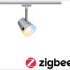 95526 URail rail spotlight, ZigBee, GU10, 330 lm, 5 W, tunable, chrome