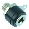 Black 4mm Insulated Test Socket