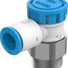 Zawór kontrolny pneumatyczny Exhaust Air One Way Flow Control z przełącznikiem pokrętnym R 1/8 Festo 1/8in