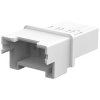 Socket housing, 3 pole, pitch 2.5 mm, straight, natural, 1969589-3