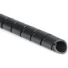 Cable bundle hose, bundle-Ø 10 to 100 mm, PE, black, 161-43201