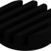 LED heatsink, (Ø x H) 33 x 10 mm, 17.6 K/W, black anodized, 10037057