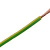 Przewód; montażowy; H07V-K (LgY); 1 żyła; linka; Cu; 6,00mm2; żółto-zielony; PVC; -40...+70°C; 750V; zwój 100m; Elektrokabel; Ro