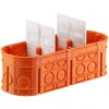 Puszka podtynkowa potrójna 60mm pomarańczowa M3x60F Multiwall SIMET
