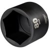 Draper 08525 HI-TORQ® Deep Impact Socket, 1 Sq. Dr., 80mm