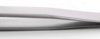 ESD tweezers, uninsulated, antimagnetic, carbon steel, 115 mm, 51S.SA.DC.0