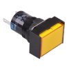 AL6H-P4PYC Yellow 16mm 24V Rectangle Pilot Light IP65 IDEC
