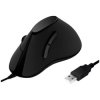 LogiLink ID0158 Ergonomic USB Optical Mouse Black 5 Buttons 1000 dpi