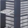 raaco Serie 250 Wieża obrotowa na szuflady (D x S x W) 880 x 880 x 1600 mm Ilość przegród: 12 Content 1 szt.
