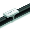 Uchwyt na etykietę Weidmüller WKM 8/30 1631910000-50 Pole powierzchni etykietowania: 8 x 30 mm przeźroczysty 50 szt.