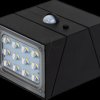 LXSO700105 Solar LED wall light, rotatable, black