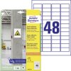 Avery-Zweckform L7873-20 Adhesive labels Paper White 960 pcs 45.7 x 21.2 mm