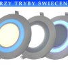 Downlight LED Power EASY 13W+2W CW+blue