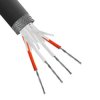 Przewód termoparowy Ekranowany, -75 → +260 C., dł. 10m, izolacja: PFA, 7-żyłowy, RS PRO