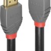 Kabel HDMI HDMI 2.0 LINDY Anthra Line 36477, HDMI-A do HDMI-A, 2.00 m