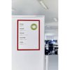Magnetoplan 1130406 Magnetic frame Red A3 for Whiteboards and Notice Boards