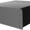 Aluminum enclosure, (L x W x H) 178 x 422 x 457 mm, black (RAL 9005), IP20, RM4U1918VBK