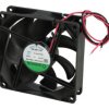 Wentylator; EF92252BX-1000U-A99; 92x92x25mm; kulkowe; 24V; DC; 2,5W; 93,24m3/h; 40,3dB; 90mA; 3400RPM; 2 przewody; Sunon; RoHS;