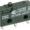 Mikroprzełącznik DB2C-A1AA 250 V/AC 10 A 1 x wł/(wł) ZF chwilowy 1 szt.