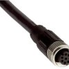 Złącze i kabel ze złączem Złącze M12 liczba rdzeni 8 długość 10m Rodzaj A Żeńskie