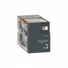 Miniaturowy przekaźnik wtykowy, Harmony, 5A, 2CO, z diodą LED, 120V AC RXM2LB2F7