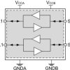 Automotive, 2-bit, bidirectional 80V ground level translator for I2C signals