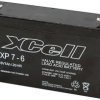 Akumulator ołowiowy XCell XP 7 - 6 XCEXP76, AGM, 6 V