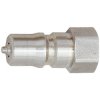 Locking nipple, L 29.5 mm, 250 bar, stainless steel, for jacks, 107708