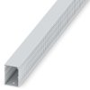 Koryto kablowe CD-HF 40X80 szerokość 60 mm głębokość 80 mm Phoenix Contact ABS/Poliwęglan Otwarta Szary 2 m