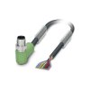 Phoenix Contact 1554814 SAC Cable 12-Position PVC Black 1.5m M12-SPEEDCON