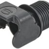 Screw-in housing, PA, longitudinal bow locking, IP20/IP40, 09930011105