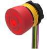 EAO 84-5231.2B40 E-Stop Pushbutton, 1NC+1NO, illuminated LED red, c