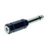 TruComponents 200735 Adapter Jack plug 6.35mm - Jack socket 3.5mm Mono Pins:2