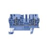 Weidmuller 1632060000-1 ZDU 4 BL Terminal Block Blue Compact Design