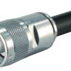 Złącze koncentryczne Montaż na kablu, IDC Męski typ złącza Złącze koncentryczne w okrągłej obudowie Połączenie