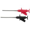 Monacor 70160 Test clip CAT III 1000 V Red Black 1 Pair