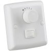Westinghouse 78801 Ceiling Fan Wall Switch White 4 Settings with Light Switch