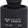 Brilliant Tools BT024602 BT024602 Przegub kulowy Końcówka wkrętaka 3/8