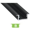 Profil LUMINES typ B czarny anod. 2m p/t 770864