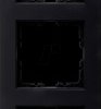 402750000 HK07 - 3-way cover frame, black matt