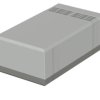 PS enclosure, (L x W x H) 200 x 112 x 70 mm, light gray/agate gray (RAL 7035), IP30, 32207012