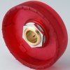 Rotary knob, 8 mm, PC, red, Ø 41 mm, H 14 mm, B8341083