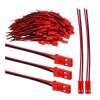 100x Wtyk JST BEC z Przewodem Żeński 110mm Zestaw Wtyków Wtyczki Female