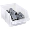 raaco 130110 Storage bin Transparent Durable and clear storage solution