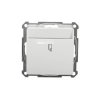 Łącznik hotelowy elektroniczny, biały, Sedna Design i Elements SDD111121E
