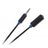 Kabel JACK 3.5 wtyk-gniazdo 1.8m Cabletech standard