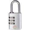 YALE Y151B/30/125/1 Padlock 30mm Silver Combination Secure Lock