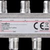 SSPL410ME Satellite splitter, 5 - 2400 MHz, inputs: 1, outputs: 4, Silver