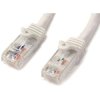 StarTech N6PATC3MWH 3m White Snagless Cat6 UTP Patch Cable - ETL Verified